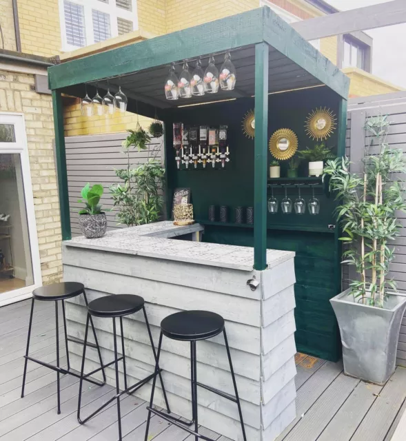 Garden Bar - Home Bar - As Seen On BBC 1’s Garden Rescue - FREE UK delivery