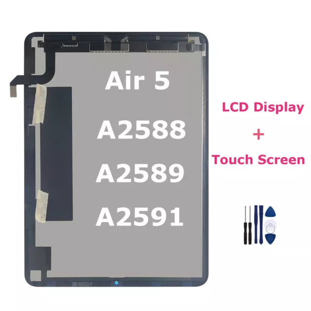 LCD Display für Apple iPad Air 5 10.9 2022 Touch Screen Digitizer Glas Komplett