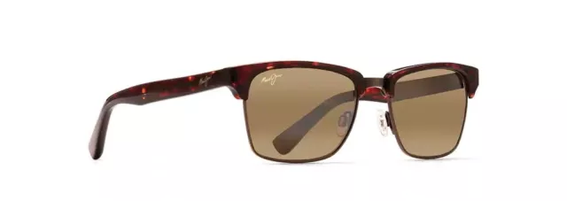 Maui Jim Kawika MJ257-16C Brown Polarized Sunglasses NEW