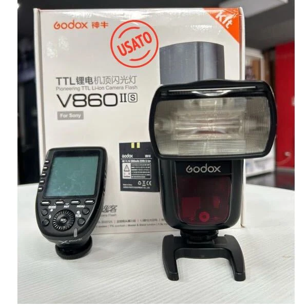 Godox V860II Flash TTL x Sony + Radiocomando Usati