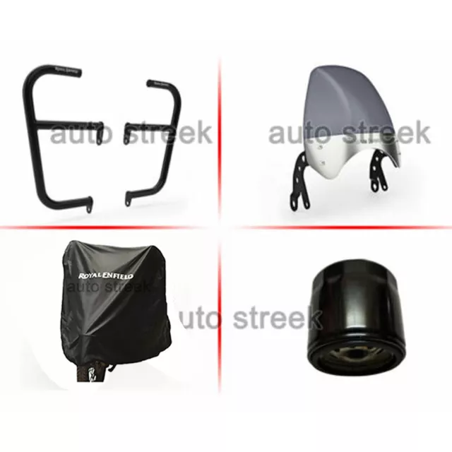 Véritable Royal Enfield Accessoire Combinaison Paquet 4 Pcs Pour Gt Continental