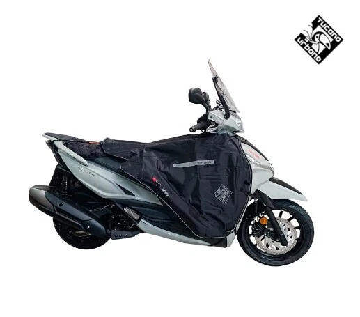 TERMOSCUD Coprigambe Invernale Per HONDA SH 125/150 Dal 2009 Al 2012 - Impermeabile E Imbottito Con Sistema Antisventolio - 2