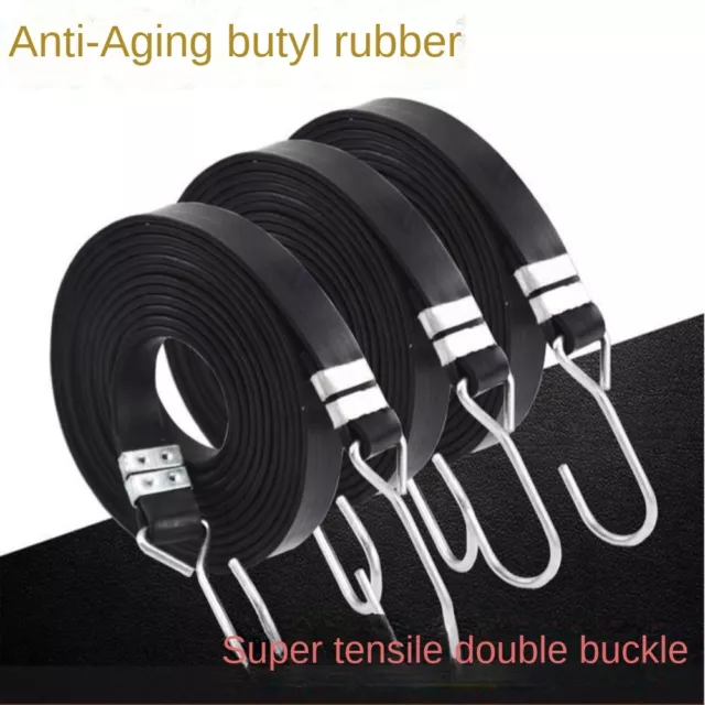 Butyl Rubber Luggage Straps Antiskid Fixed Band  Bicycle