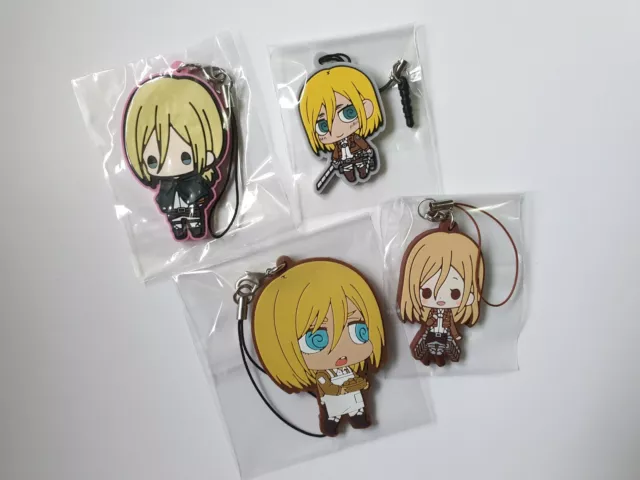 Attack on Titan / Shingeki no Kyojin Krista Lenz / Historia Reiss Rubber Straps