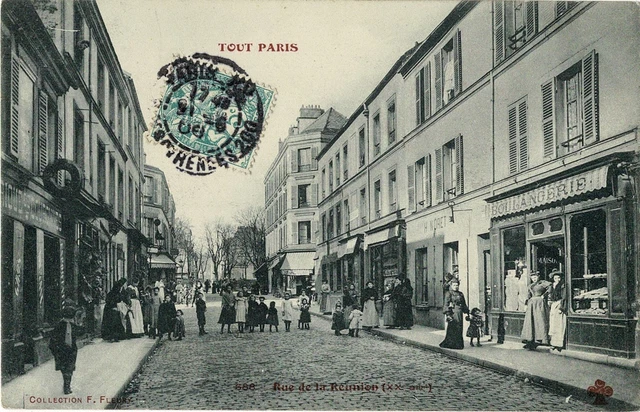 CPA - All Paris - Rue de la Réunion