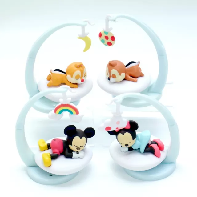 Disney Blind Box Mickey Minnie Chip Dale Sleeping Mini Figure 1 Random Toy