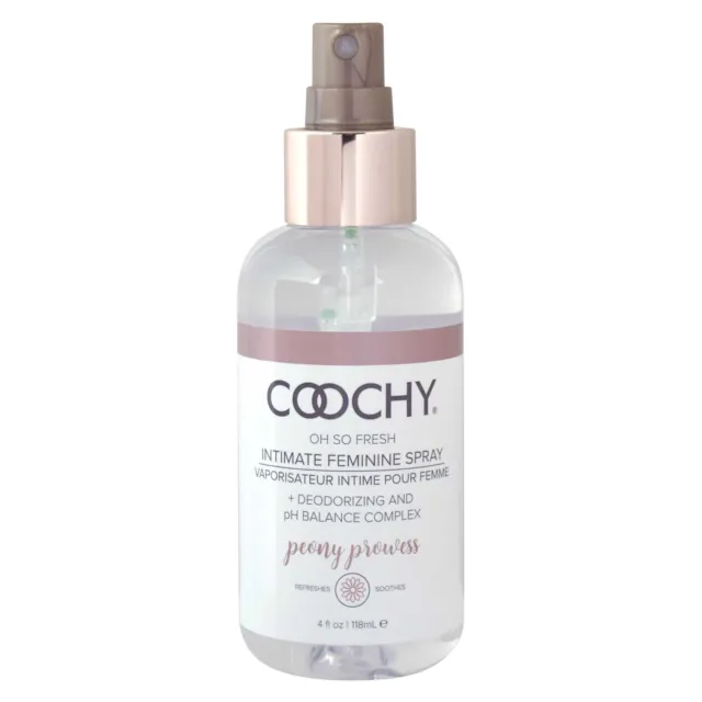 Coochy Íntimo Femenino Spray 4 oz equilibrio de pH Desodorizar piel baño spray corporal