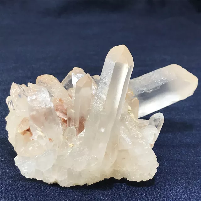 360g Natural White Quartz Cluster Mineral Crystal Specimen Reiki Healing .XC1964