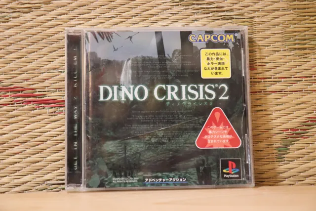 Dino Crisis 2 Japan Playstation 1 PS1 Very Good+ Condition!