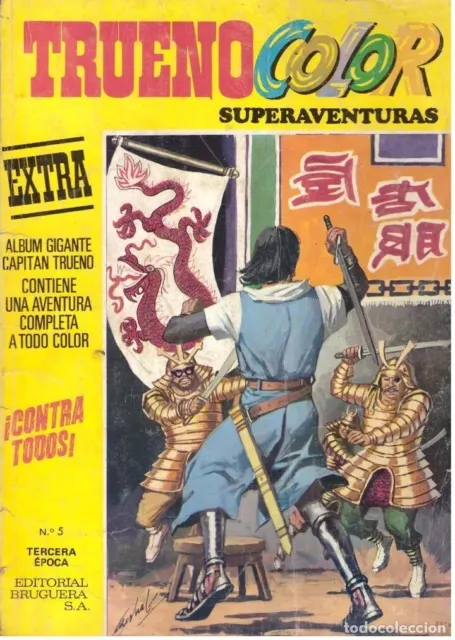 Comic Trueno Color (El Capitan Trueno), Superaventuras Extra, nº 5 (Tercera epoc