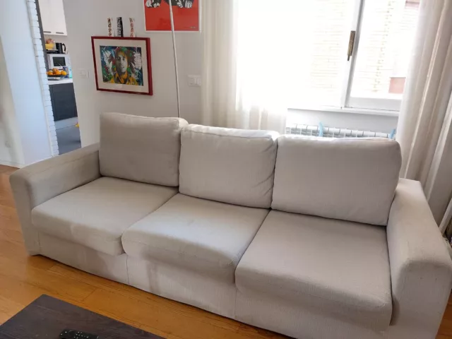 Divano PoltroneSofà 3posti + pouf