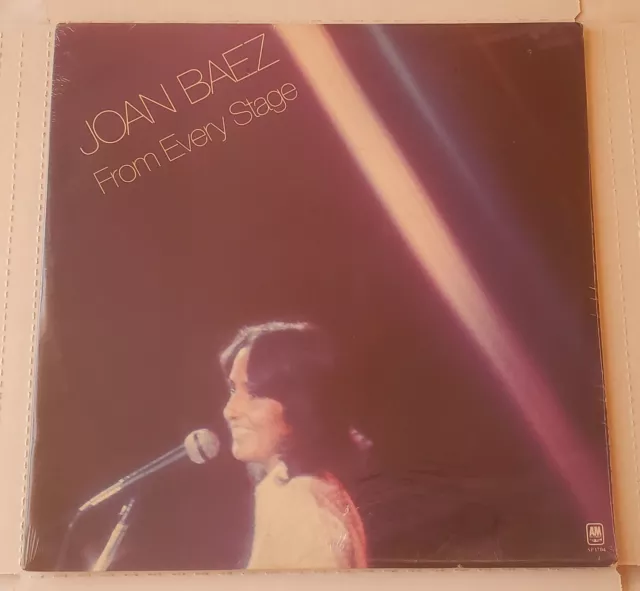 Joan Baez - From Every Stage Vintage Sealed 2X Vinyl LP Album. Club Edition