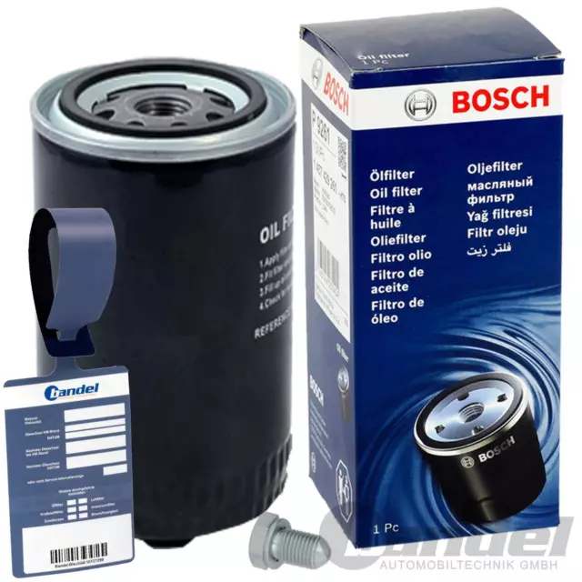 BOSCH ÖLFILTER F026407004 für 1.8T AUDI A4 8E 8H A6 C5 SEAT EXEO VW PASSAT 3B