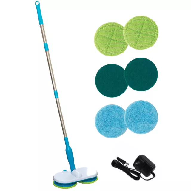 Fantastic Floating Mop |Rechargeable Motorised Spin Mop | With 6 Cleaning Pads