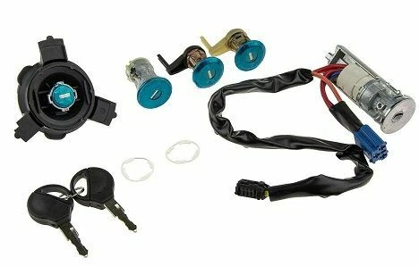 Lot 10 Clés Contacteur Allumage H806 17001-00019 – Compatibles Takeuchi, Gehl, Mustang – Métal Robuste