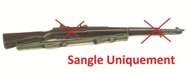 Fusil US Springfield M1903 A1 + Sangle – Battle Gear Toys 1/6