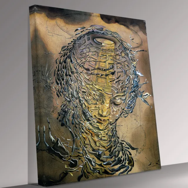 Salvador Dali - Raphaelesque Head Canvas Wall Art Picture Print