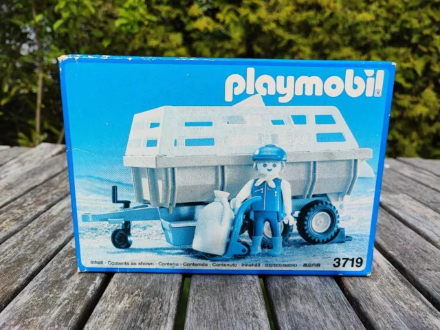 Playmobil 3719 Erntewagen Anhänger Für Traktor Original Verpackt 1992