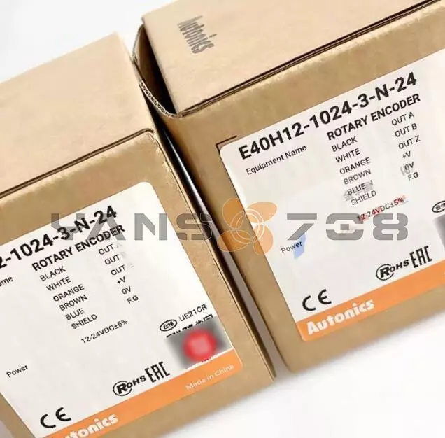 One Autonics E40H12-1024-3-N-24 encoder new
