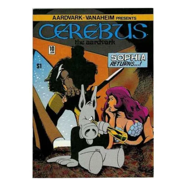 Cerebus the Aardvark #10 in Fine + condition. Aardvark-Vanaheim comics [k]