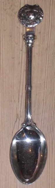 Rare Antique Solid Silver Chow Chow Dog Spoon 1924 Dog Show Award
