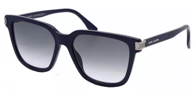 Marc Jacobs Men's Blue Square Sunglasses w/ Gradient Lens - MARC567S 0PJP GB