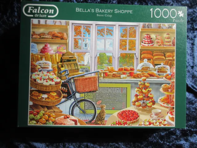 Falcon de luxe Bella's Bakery Shoppe 1000 Teile komplett