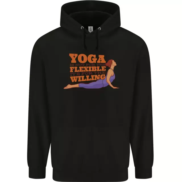 Funny Inspirational Yoga Childrens Kids Hoodie