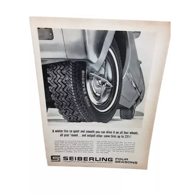 1967 Seiberling Tires vintage Original ad