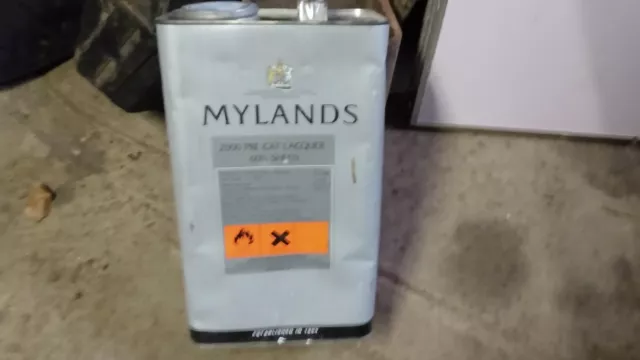 Mylands 2000 Pre cat Lacquer 60%Sheen