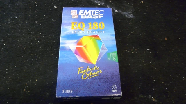 Lot De 2 Cassettes VHS BASF EMTEC SXG E-240 - Neuves Sous Blister