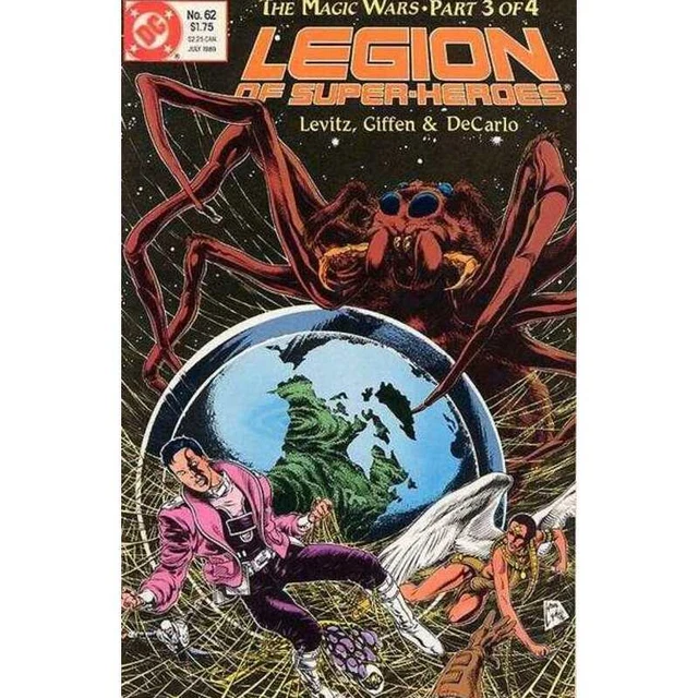 Legion of Super-Heroes (1984 series) #62 in Very Fine condition. DC comics [x'