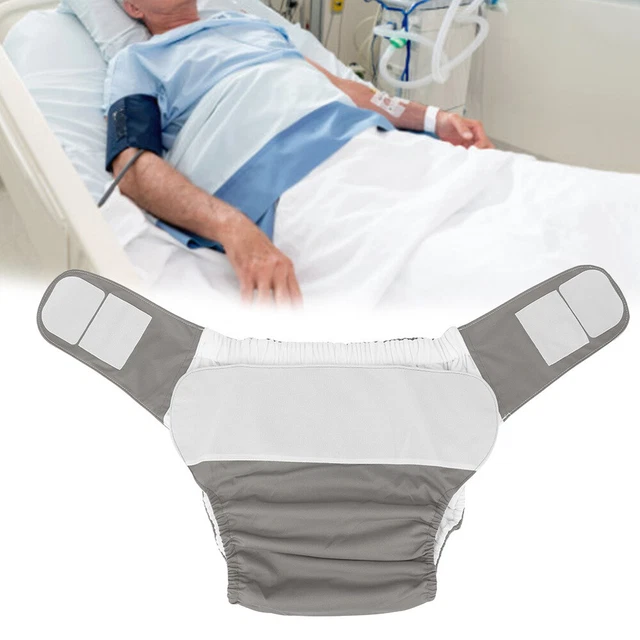 Waterproof Adult Cloth Diaper Washable for Incontinence Reusable for Elderly