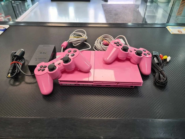 CONSOLE ROSE SONY Playstation 2 slim Pink édition collector - Lire L'annonce Chi EUR 65,00 - FR