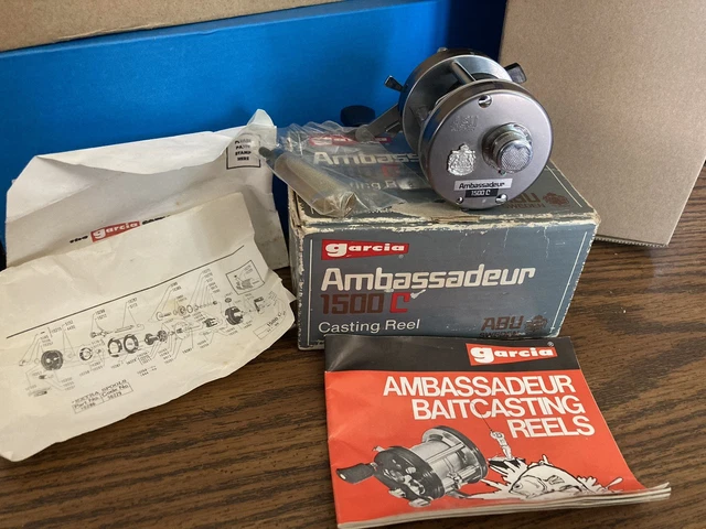 ABU GARCIA AMBASSADEUR 1500c Nostalgia Red 218676 $1,652.68