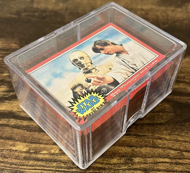 Topps Star Wars Series 2, Red, Trading Cards. Complete Set. (66-122) Good. 1977