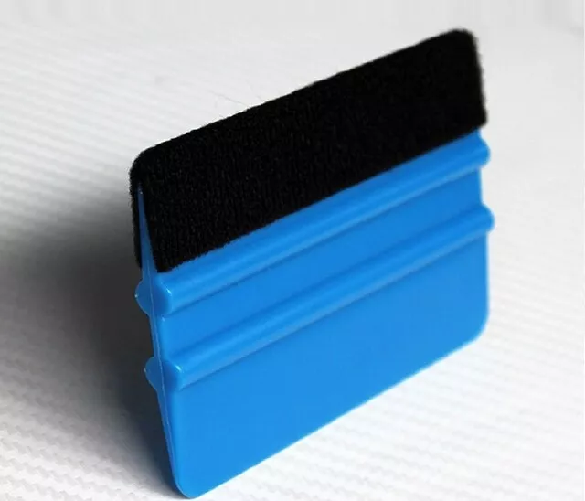 3M Style Blue Plastic Felt Edge Squeegee Car Vinyl Wrap Application Tool