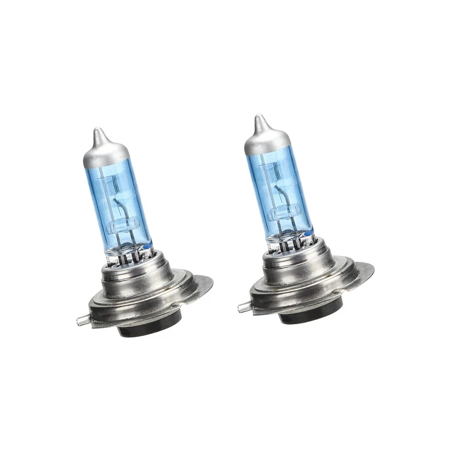 2Stück H7 Xenon Blue Optik Birne Lampe 100 W 12V Look Halogen Glühlampe White