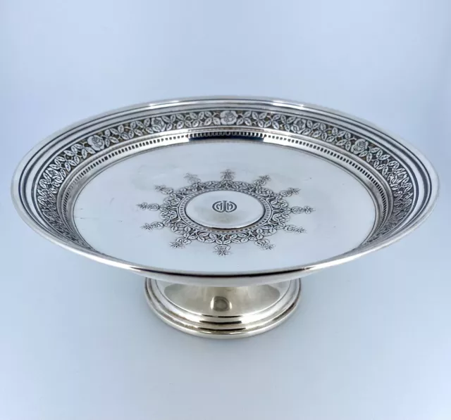 Antique Tiffany & Co Sterling Silver 1913 Tazza/Compote Pedestal Dish