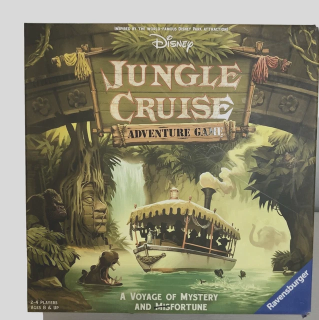 RAVENSBURGER DISNEY JUNGLE Cruise Adventure Board Game Exclusive Kids
