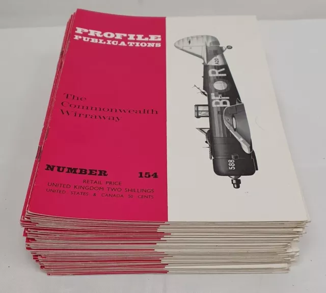 Aircraft Profile Publications Magazine Various Issues to Purchase Individually