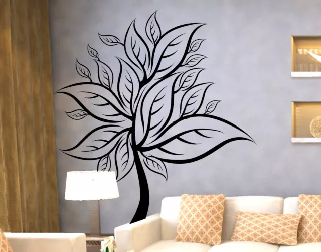 ADESIVI MURALI ALBERI decorazione pareti foglie adesivi da muro