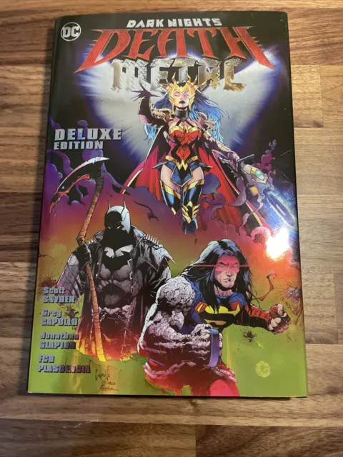 Dark Nights: Death Metal By Snyder~ Dc Comics Deluxe Hardcover