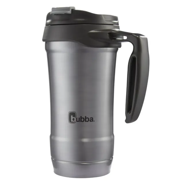 bubba Hero Dual-Wall Vacuum-Insulated Stainless Steel Travel Mug 18 oz. Gunmetal 7