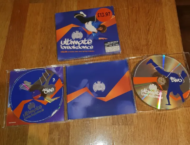 Ministry sound Breakdance CD 2 discs (2009) ultimate. Various artists. Rare