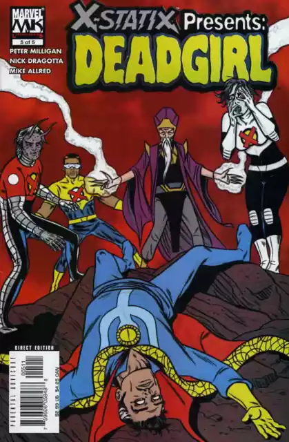 X-Statix Presents: Dead Girl #5 VF/NM; Marvel | Milligan Allred - we combine shi