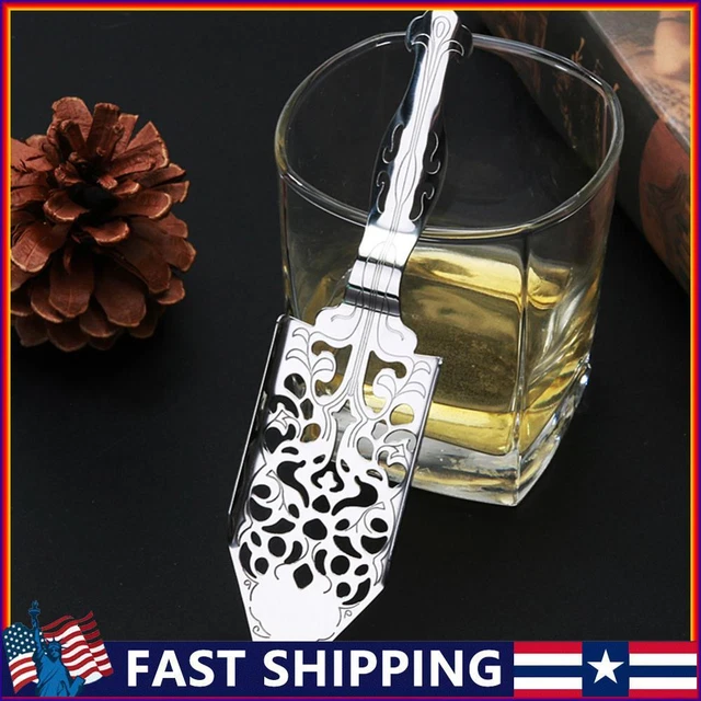 304 Stainless Steel Bitter Scoop Exquisite Glass Cup Spoon for Absinthe Glasses