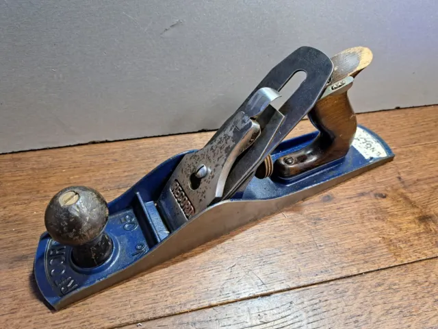 Vintage Record Number 05c Jack plane with corrugated sole