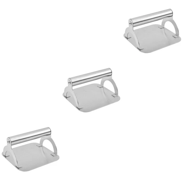 3x macchina per hamburger quadrato in acciaio inox macchina per hamburger macchina per hamburger