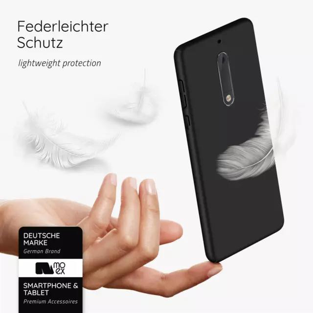 Étui de Portable pour Nokia 5 Slim Housse Étui Fin Protection + Film Blindé 3